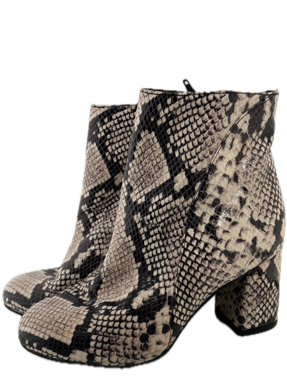 INC Snake Print Farren Ankle Booties Size 6.5